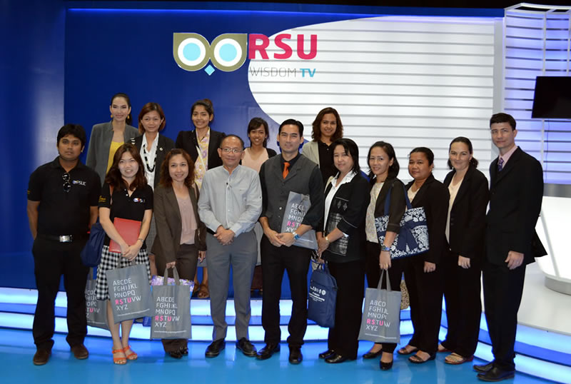 PSU Study Visit to Rangsit University